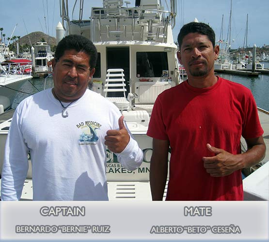 Bad Medicine Sport Fishing - The Crew